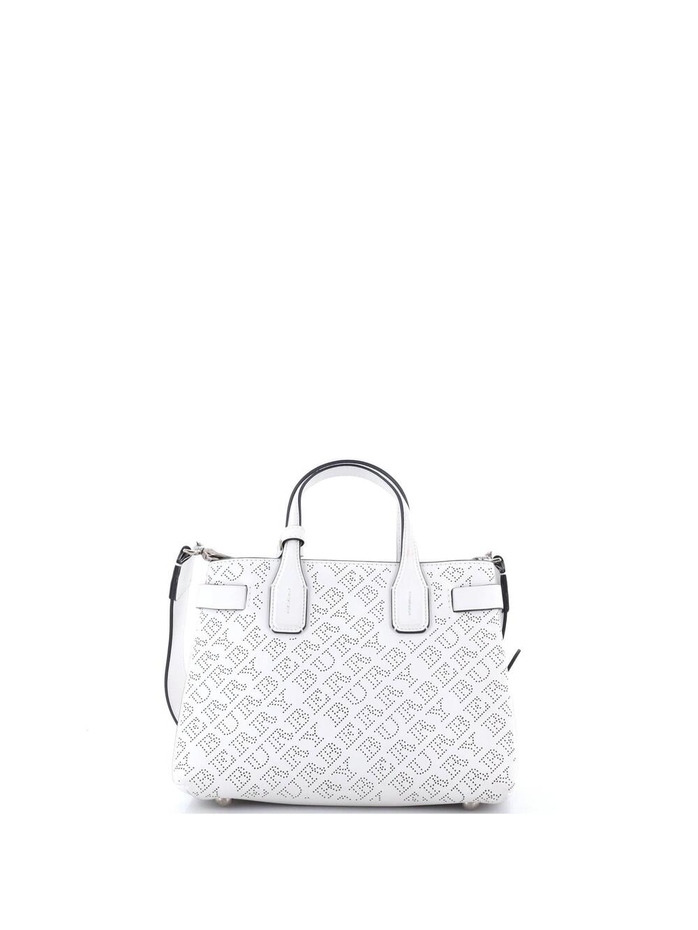 Burberry Banner Nm Tote Perforated #377365B63B